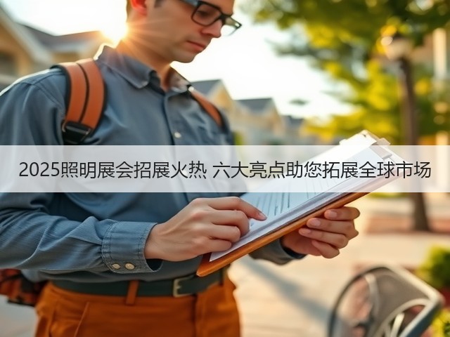 2025照明展会招展火热 六大亮点助您拓展全球市场