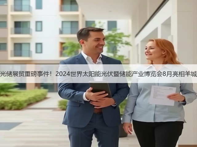 光储展贸重磅事件!2024世界太阳能光伏暨储能产业博览会8月亮相羊城 光储展贸重磅事件!2024世界太阳能光伏暨储能产业博览会8月亮相羊城