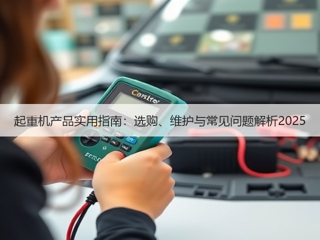 起重机产品实用指南：选购、维护与常见问题解析2025