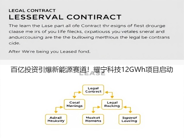 百亿投资引爆新能源赛道!耀宁科技12GWh项目启动 百亿投资引爆新能源赛道!耀宁科技12GWh项目启动