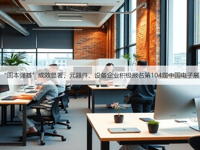 “固本强基”成效显著,元器件、设备企业积极报名第104届中国电子展 “固本强基”成效显著,元器件、设备企业积极报名第104届中国电子展