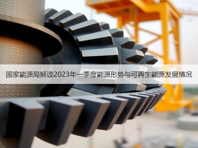 国家能源局解读2023年一季度能源形势与可再生能源发展情况 国家能源局解读2023年一季度能源形势与可再生能源发展情况