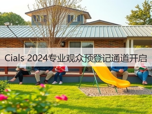 Cials 2024专业观众预登记通道开启 Cials 2024专业观众预登记通道开启