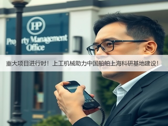 重大项目进行时！上工机械助力中国船舶上海科研基地建设！