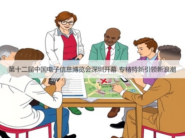 第十二届中国电子信息博览会深圳开幕 专精特新引领新浪潮 第十二届中国电子信息博览会深圳开幕 专精特新引领新浪潮