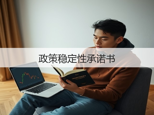 政策稳定性承诺书