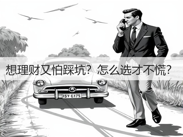 想理财又怕踩坑?怎么选才不慌? 想理财又怕踩坑?怎么选才不慌?