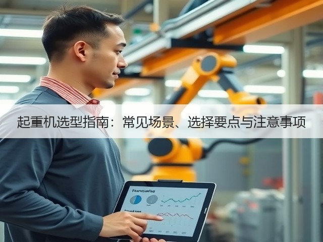 起重机选型指南：常见场景、选择要点与注意事项