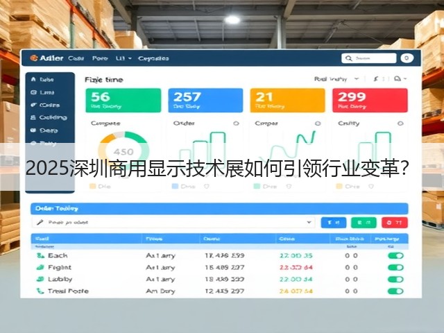 2025深圳商用显示技术展如何引领行业变革？
