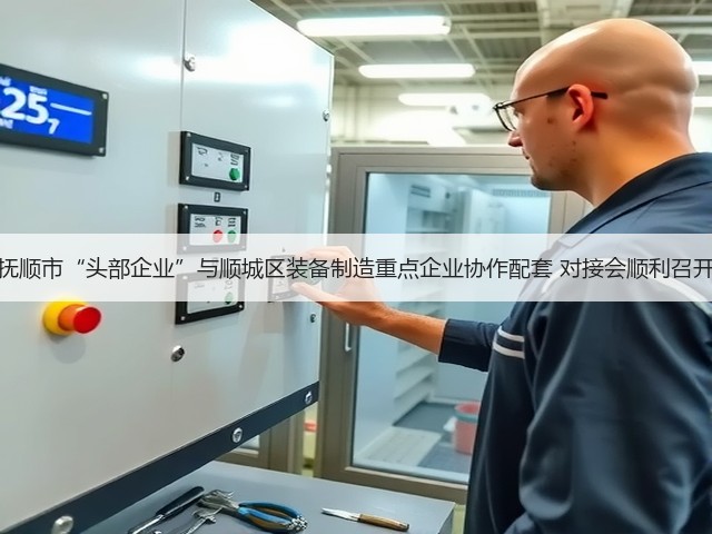 抚顺市“头部企业”与顺城区装备制造重点企业协作配套 对接会顺利召开 抚顺市“头部企业”与顺城区装备制造重点企业协作配套 对接会顺利召开