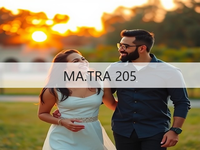 MA.TRA 205 MA.TRA 205