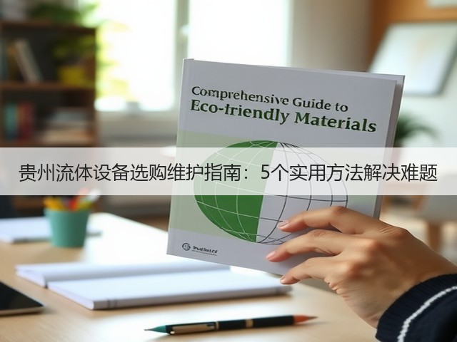贵州流体设备选购维护指南:5个实用方法解决难题 贵州流体设备选购维护指南:5个实用方法解决难题
