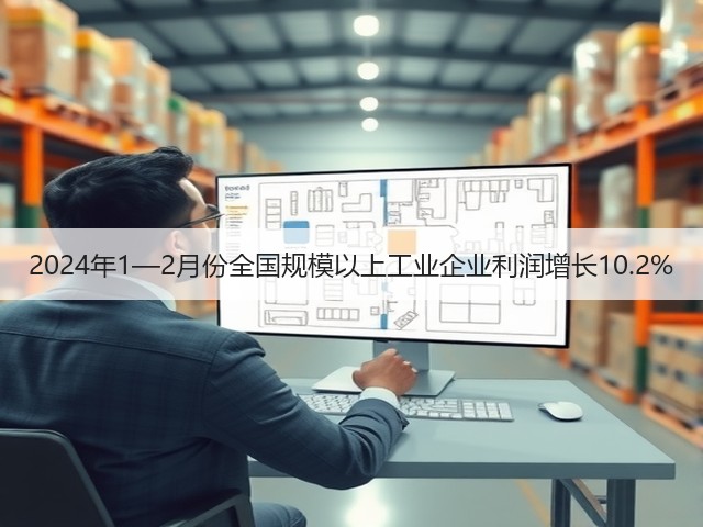 2024年1—2月份全国规模以上工业企业利润增长10.2% 2024年1—2月份全国规模以上工业企业利润增长10.2%