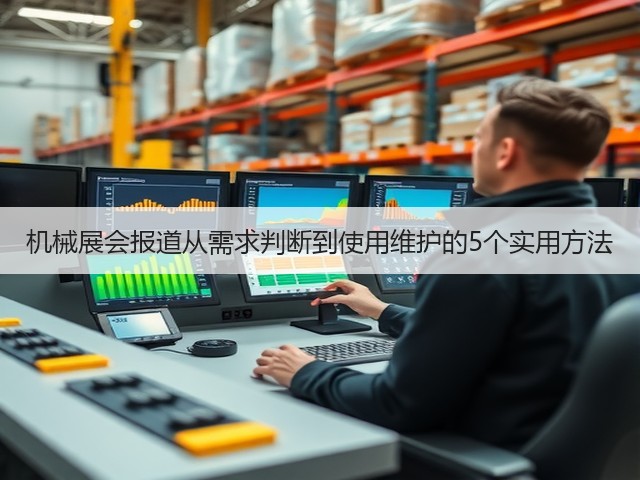 机械展会报道从需求判断到使用维护的5个实用方法 机械展会报道从需求判断到使用维护的5个实用方法