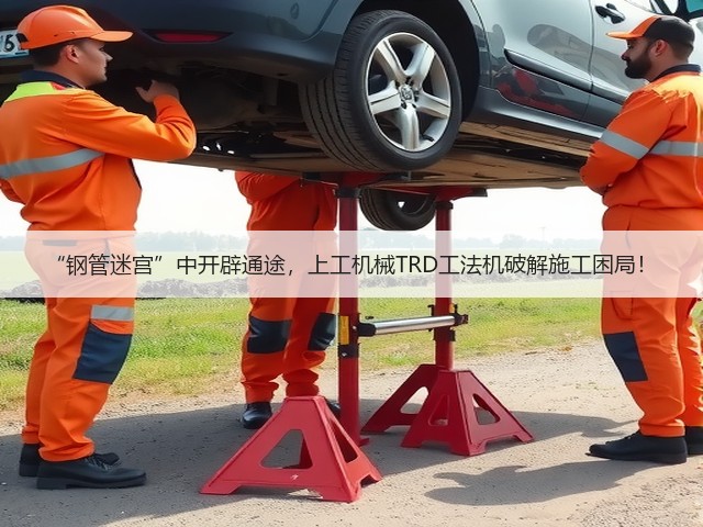 “钢管迷宫”中开辟通途,上工机械TRD工法机破解施工困局! “钢管迷宫”中开辟通途,上工机械TRD工法机破解施工困局!