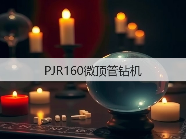 PJR160微顶管钻机 PJR160微顶管钻机