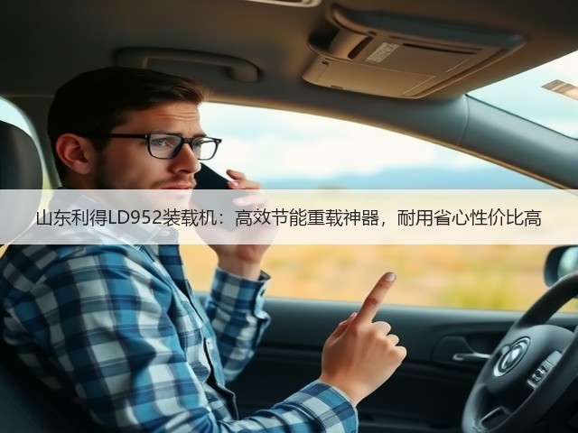 山东利得LD952装载机：高效节能重载神器，耐用省心性价比高