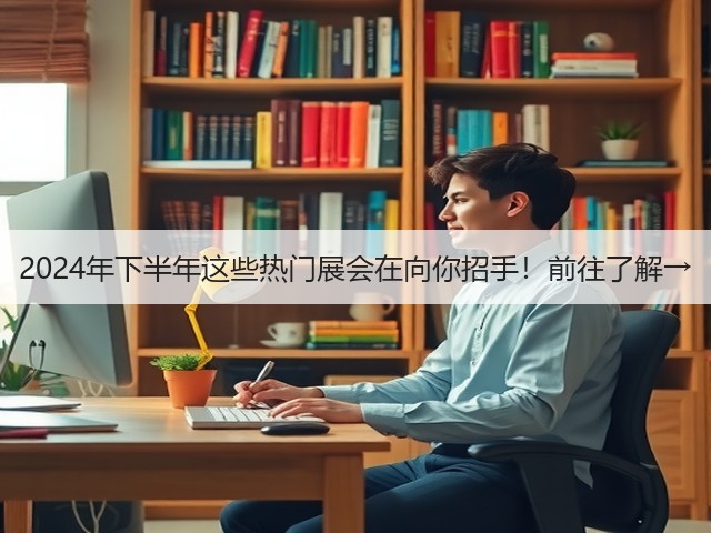 2024年下半年这些热门展会在向你招手！前往了解→