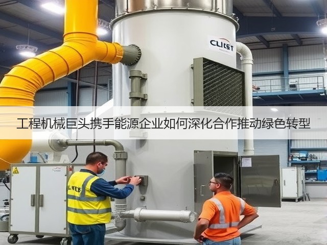 工程机械巨头携手能源企业如何深化合作推动绿色转型