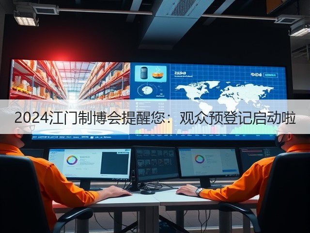 2024江门制博会提醒您:观众预登记启动啦 2024江门制博会提醒您:观众预登记启动啦