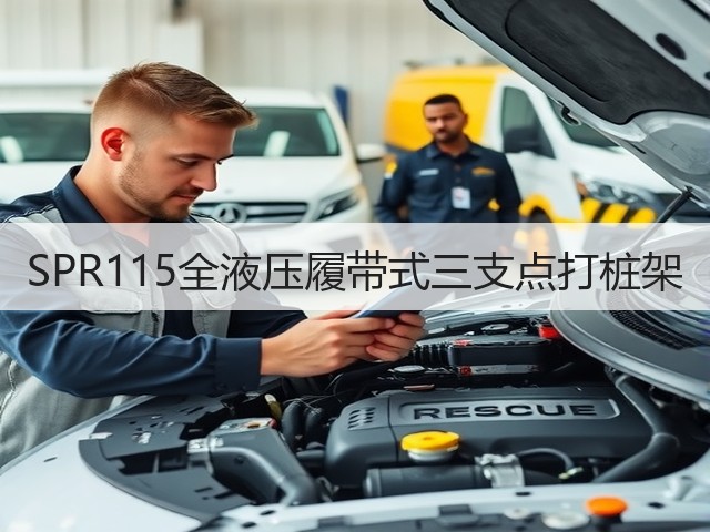 SPR115全液压履带式三支点打桩架
