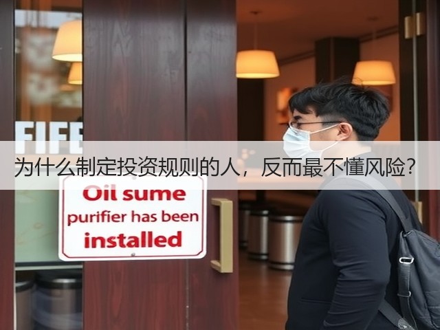 为什么制定投资规则的人,反而最不懂风险? 为什么制定投资规则的人,反而最不懂风险?