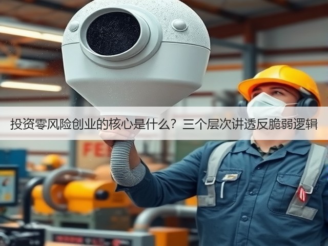 投资零风险创业的核心是什么?三个层次讲透反脆弱逻辑 投资零风险创业的核心是什么?三个层次讲透反脆弱逻辑