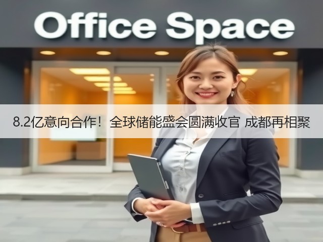 8.2亿意向合作！全球储能盛会圆满收官 成都再相聚