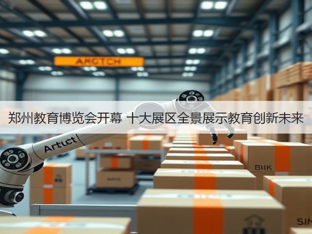 郑州教育博览会开幕 十大展区全景展示教育创新未来 郑州教育博览会开幕 十大展区全景展示教育创新未来