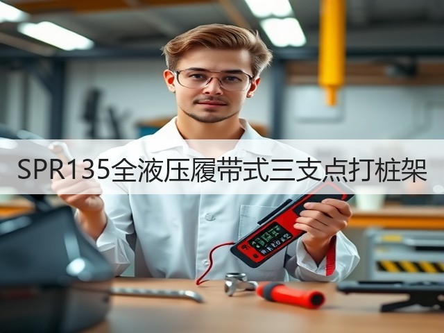 SPR135全液压履带式三支点打桩架 SPR135全液压履带式三支点打桩架