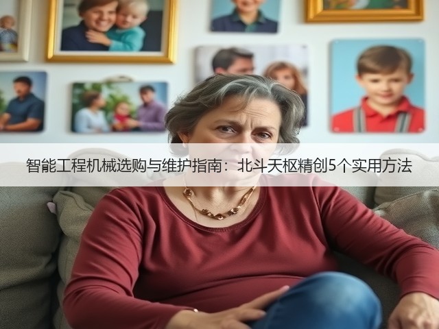 智能工程机械选购与维护指南:北斗天枢精创5个实用方法 智能工程机械选购与维护指南:北斗天枢精创5个实用方法