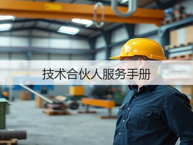 技术合伙人服务手册 技术合伙人服务手册