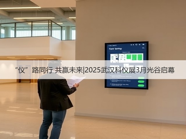 “仪”路同行 共赢未来|2025武汉科仪展3月光谷启幕