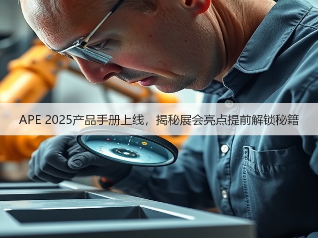 APE 2025产品手册上线,揭秘展会亮点提前解锁秘籍 APE 2025产品手册上线,揭秘展会亮点提前解锁秘籍