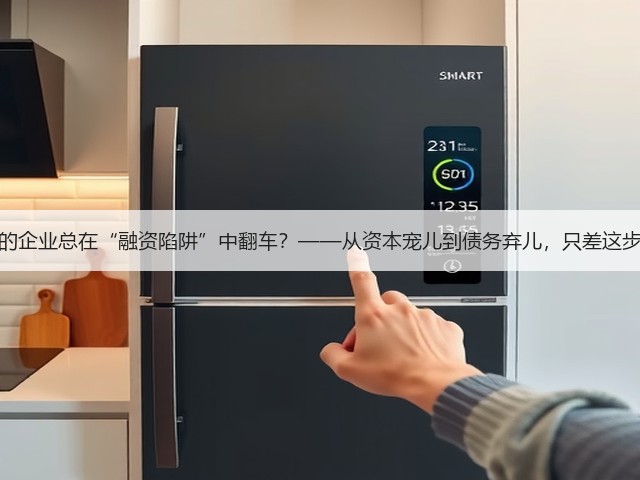 为什么你的企业总在“融资陷阱”中翻车?——从资本宠儿到债务弃儿,只差这步风控思维 为什么你的企业总在“融资陷阱”中翻车?——从资本宠儿到债务弃儿,只差这步风控思维