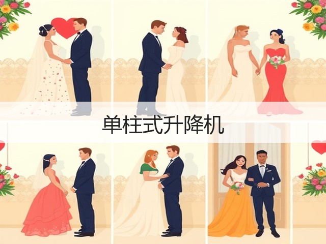 单柱式升降机