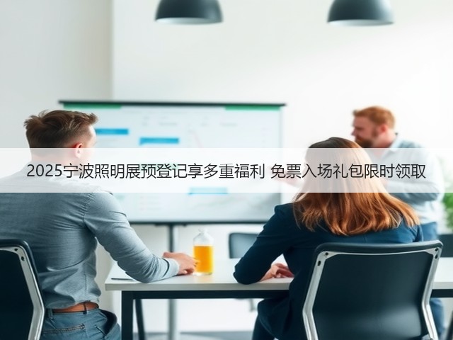 2025宁波照明展预登记享多重福利 免票入场礼包限时领取 2025宁波照明展预登记享多重福利 免票入场礼包限时领取