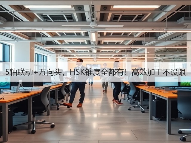 5轴联动+万向头,HSK锥度全都有!高效加工不设限 5轴联动+万向头,HSK锥度全都有!高效加工不设限
