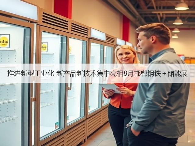 推进新型工业化 新产品新技术集中亮相8月邯郸钢铁＋储能展
