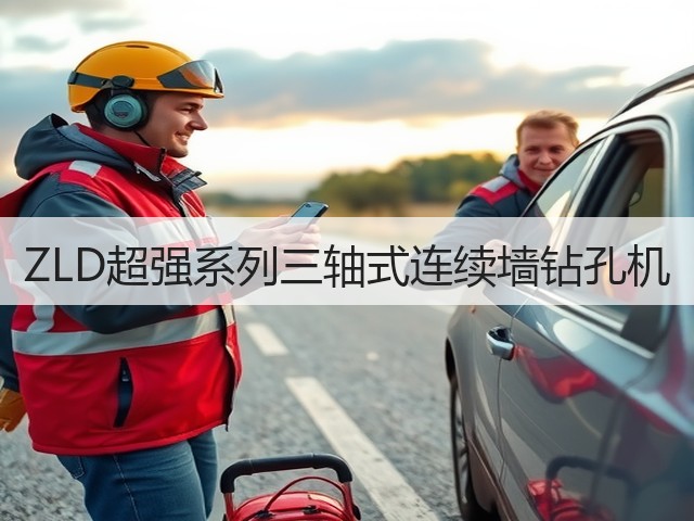 ZLD超强系列三轴式连续墙钻孔机