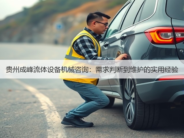 贵州成峰流体设备机械咨询：需求判断到维护的实用经验