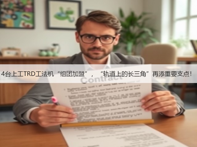 4台上工TRD工法机“组团加盟”,“轨道上的长三角”再添重要支点! 4台上工TRD工法机“组团加盟”,“轨道上的长三角”再添重要支点!
