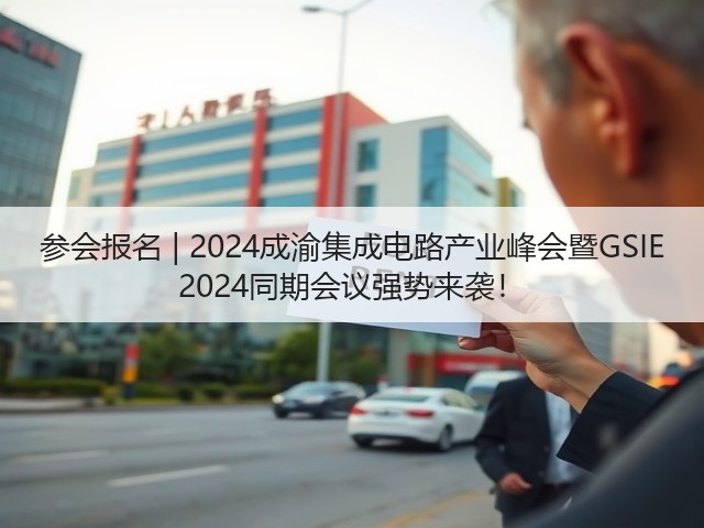 参会报名 | 2024成渝集成电路产业峰会暨GSIE 2024同期会议强势来袭! 参会报名 | 2024成渝集成电路产业峰会暨GSIE 2024同期会议强势来袭!