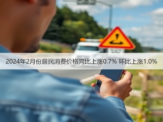2024年2月份居民消费价格同比上涨0.7% 环比上涨1.0% 2024年2月份居民消费价格同比上涨0.7% 环比上涨1.0%