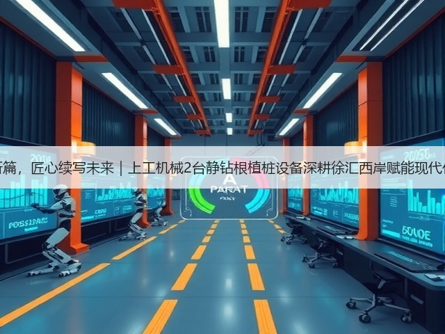 再谱育人新篇,匠心续写未来|上工机械2台静钻根植桩设备深耕徐汇西岸赋能现代化校园建设 再谱育人新篇,匠心续写未来|上工机械2台静钻根植桩设备深耕徐汇西岸赋能现代化校园建设