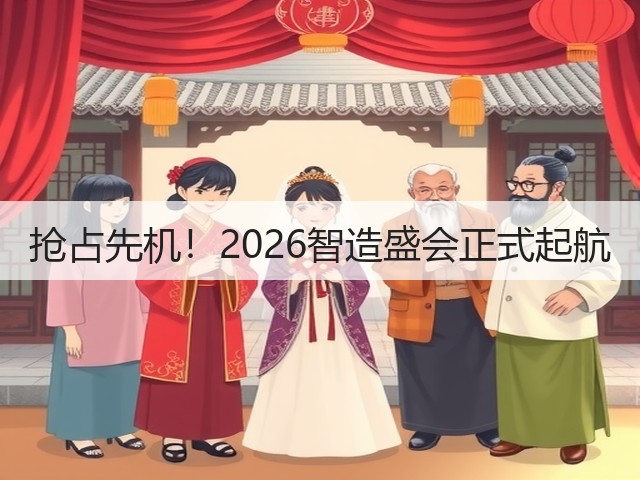 抢占先机！2026智造盛会正式起航