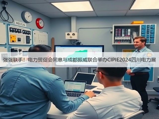 强强联手！电力贸促会同意与成都振威联合举办CIPIE2024四川电力展