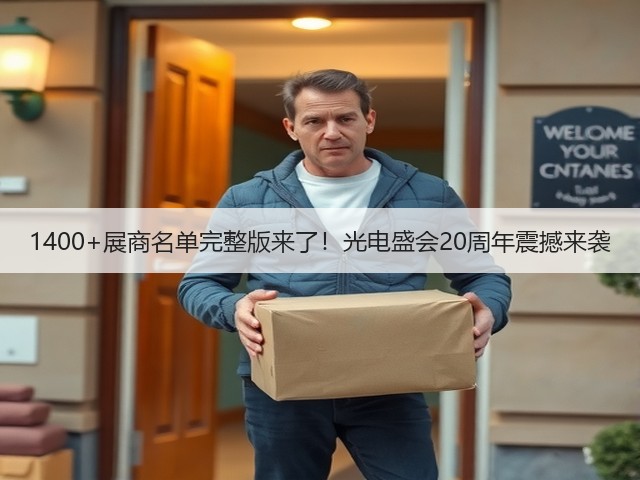 1400+展商名单完整版来了!光电盛会20周年震撼来袭 1400+展商名单完整版来了!光电盛会20周年震撼来袭
