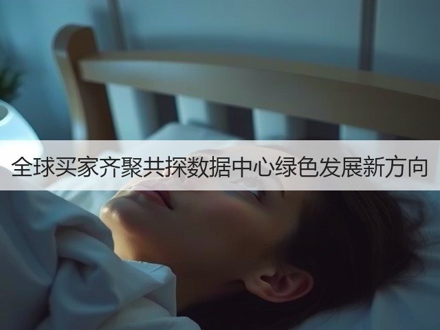 全球买家齐聚共探数据中心绿色发展新方向 全球买家齐聚共探数据中心绿色发展新方向