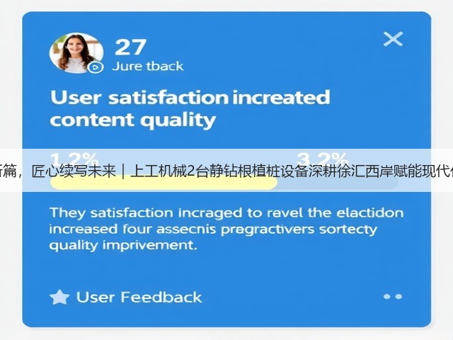 再谱育人新篇,匠心续写未来|上工机械2台静钻根植桩设备深耕徐汇西岸赋能现代化校园建设 再谱育人新篇,匠心续写未来|上工机械2台静钻根植桩设备深耕徐汇西岸赋能现代化校园建设